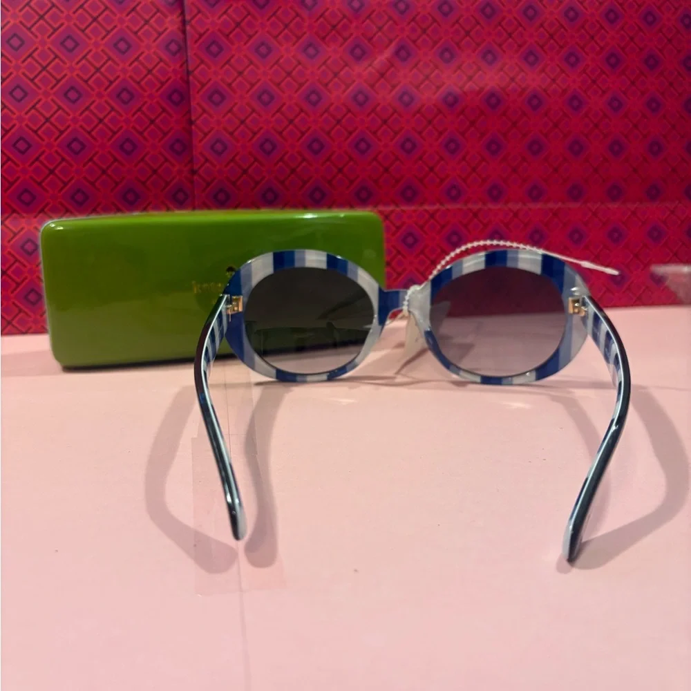 Kate Spade Black Oval Sunglasses New Authentic